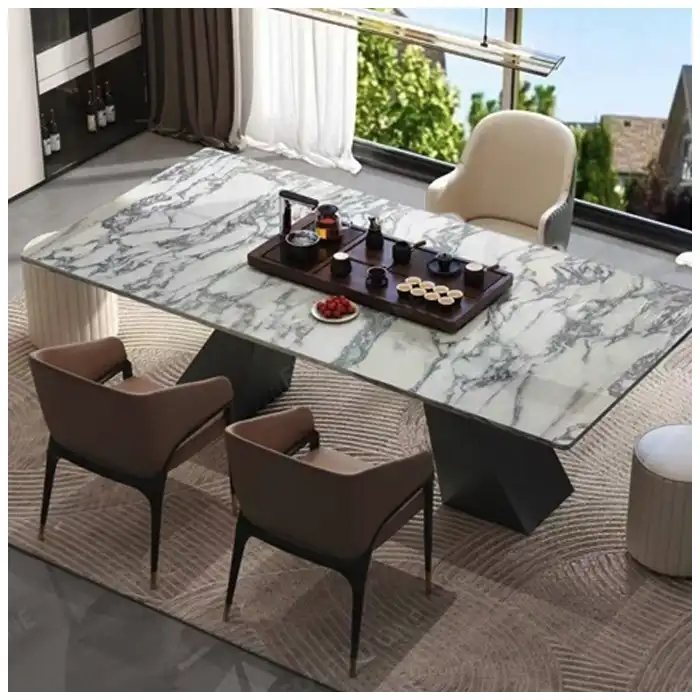 Arabescato-Corchia-Reception-Desk-Front-Panels-and-Joint-Lines