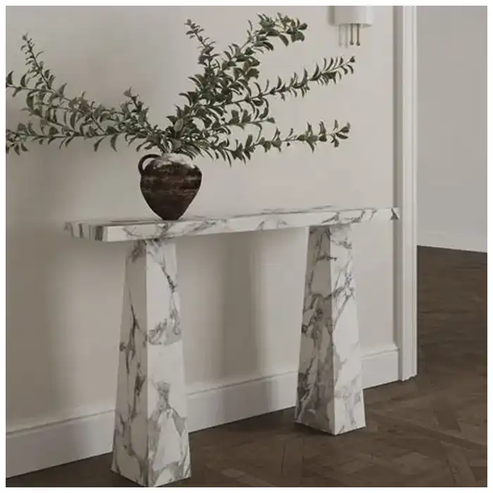 Arabescato-Corchia-console-table-top-with-slim-edge-profile-and-wall-side-support-positions-marked