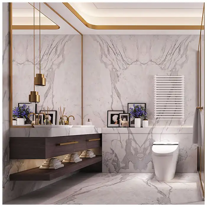 Calacatta-Cremo-Marble-Slab-Warm-Ground-Vein-Scale-and-Full-Face-Selection
