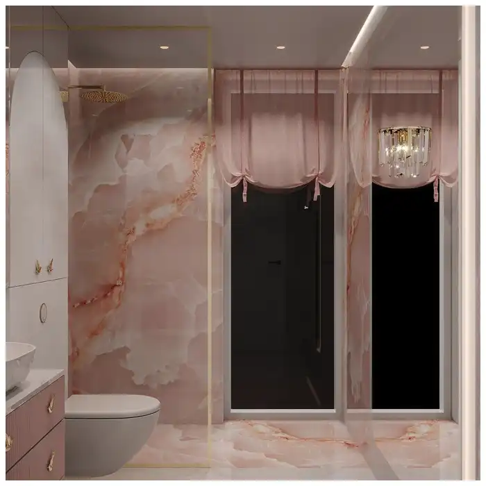pink-onyx-wall-panels-bookmatched-over-a-diffused-backlight-frame-with-corner-returns-joints-and-service-access pink-onyx-wall-panels-bookmatched-over-a-diffused-backlight-frame-with-corner-returns-joints-and-service-access