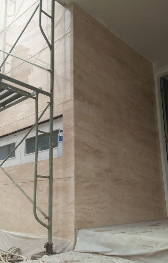 Пројекти спољне фасаде од камена травертина