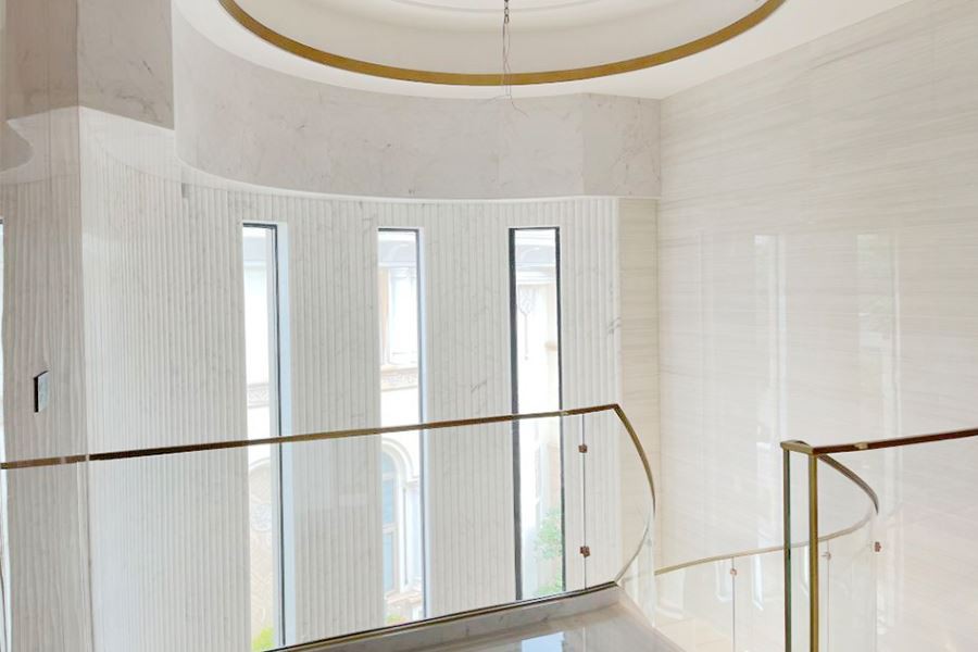 White Marble Wall Cladding Tiles