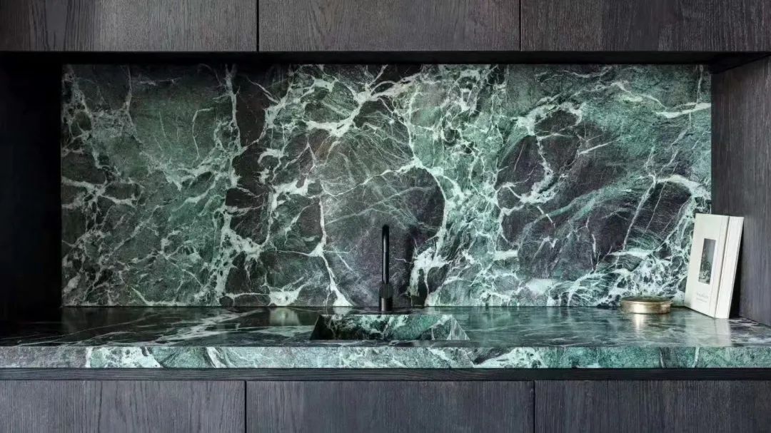 Verdi Alpi Green Marble Benchtops untuk Kabinet Rumah Verdi Alpi Green Marble Benchtops untuk Kabinet Rumah