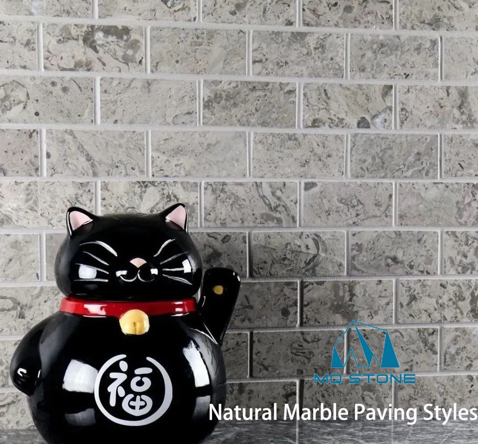 Плочице метроа од сиве мермере