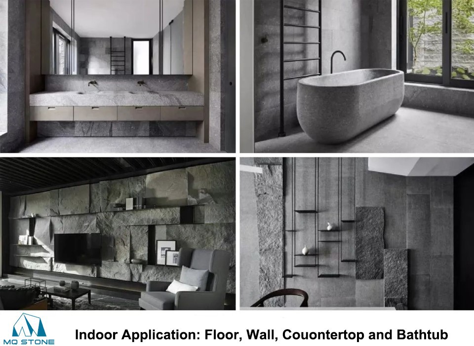 Aplikasi dalaman granit