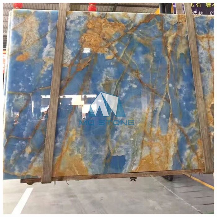 Blue Onyx Stone Slabs